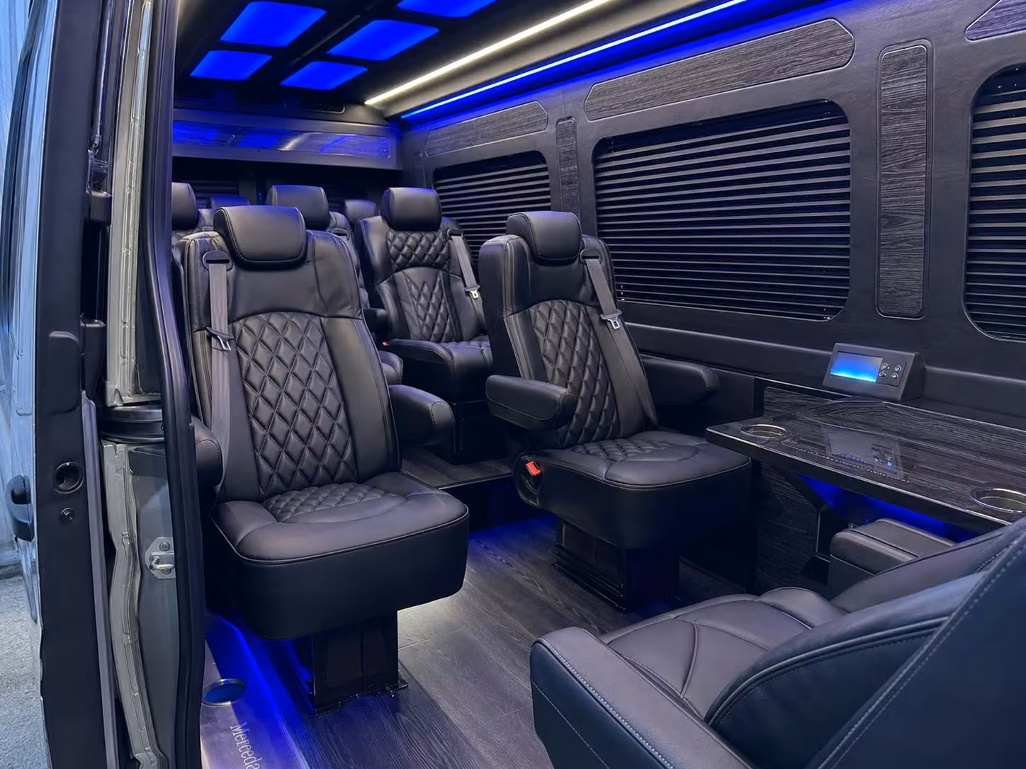 sprinter van transportation for groups and events across worcester